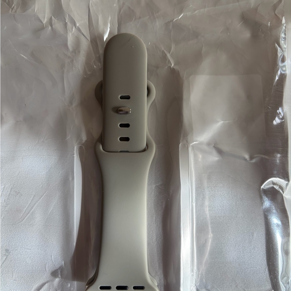 Gray Silicone Watch Band